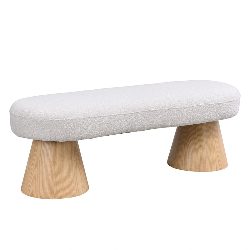 Upholstered Dining Bench — Versatile Entryway & Bedroom Seating