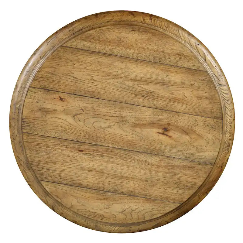 30-Inch Hardwood Pedestal Table