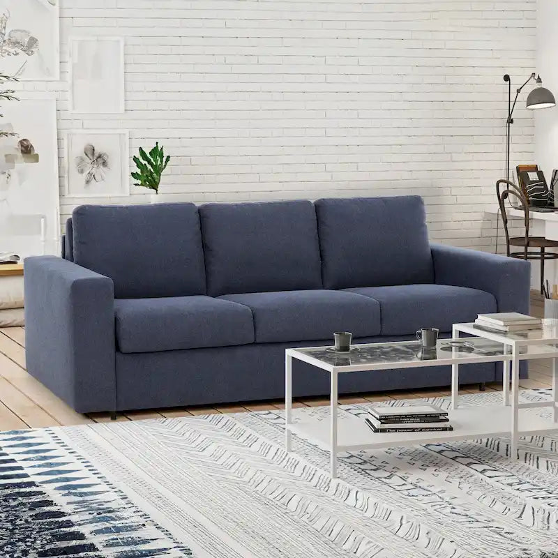 82 in. Queen Sleeper Sofa with 5-Inch Memory Foam Mattress