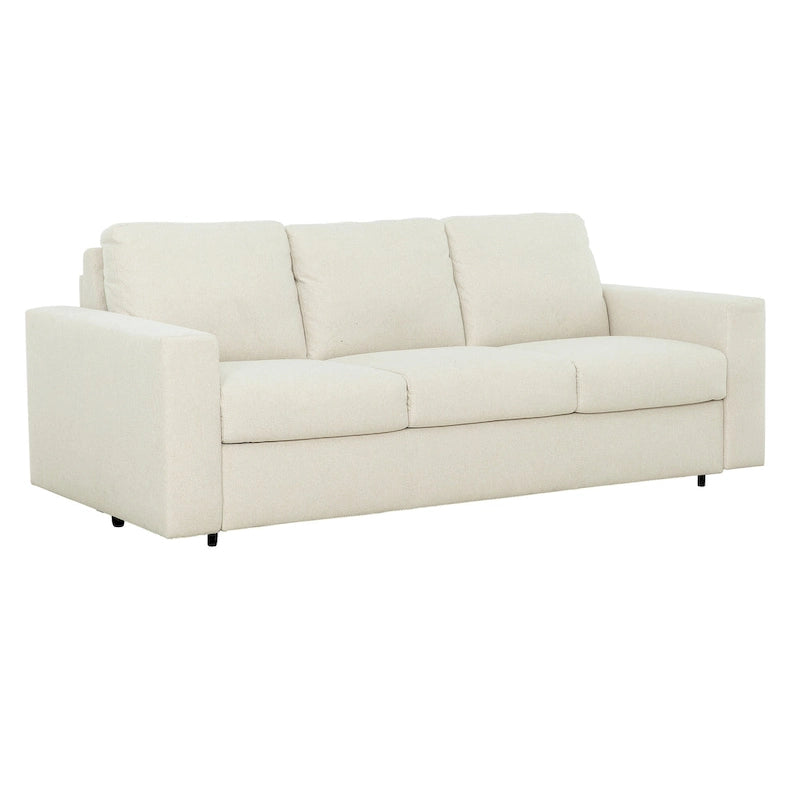 82 in. Queen Sleeper Sofa with 5-Inch Memory Foam Mattress