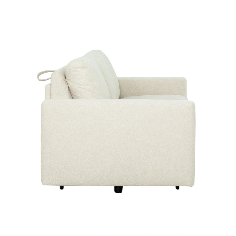 82 in. Queen Sleeper Sofa with 5-Inch Memory Foam Mattress