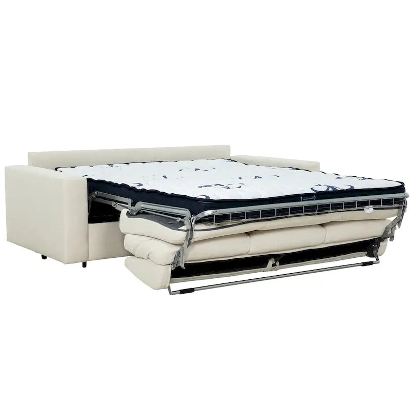82 in. Queen Sleeper Sofa with 5-Inch Memory Foam Mattress