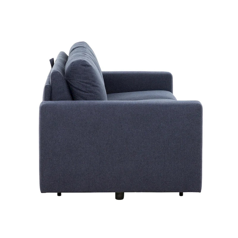 82 in. Queen Sleeper Sofa with 5-Inch Memory Foam Mattress