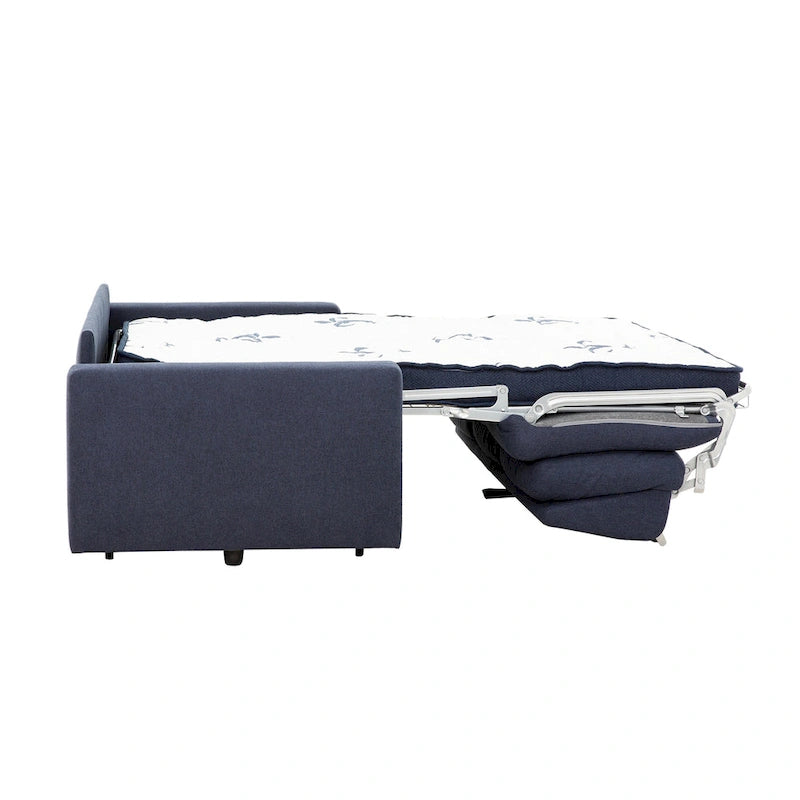 82 in. Queen Sleeper Sofa with 5-Inch Memory Foam Mattress