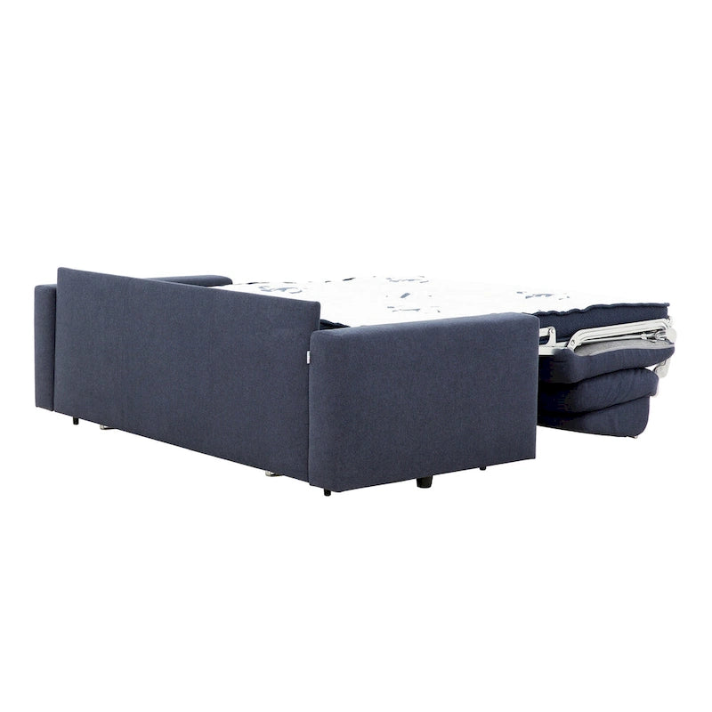 82 in. Queen Sleeper Sofa with 5-Inch Memory Foam Mattress