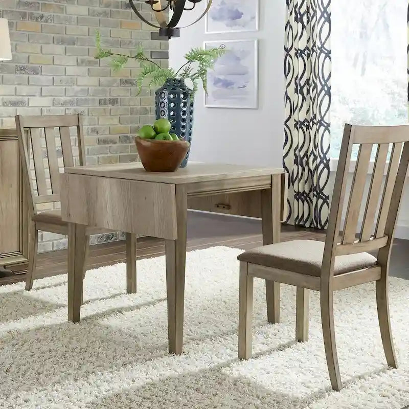 Sandstone Drop Leaf Dining Table