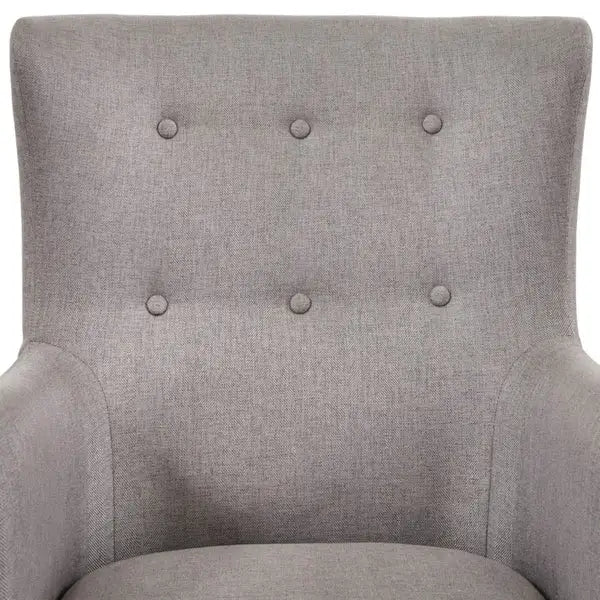 Wingback Accent Chair, Mid-Century Modern Style