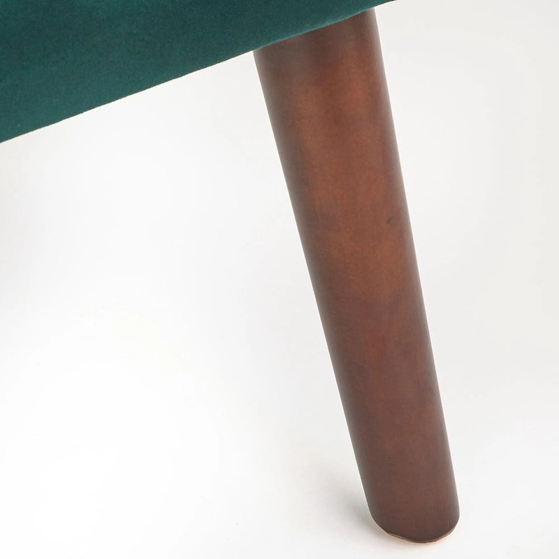 Wingback Accent Chair, Mid-Century Modern Style