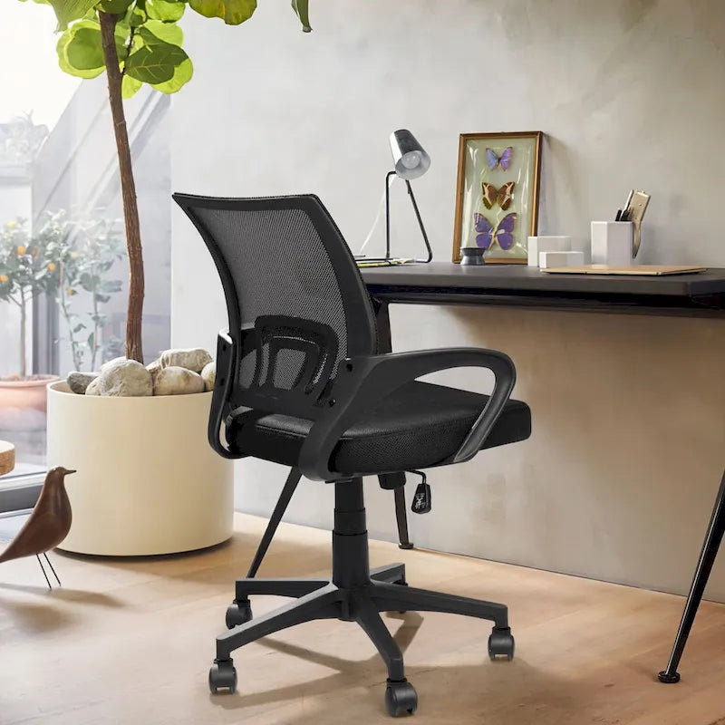 Mesh Desk Chair with Armrest