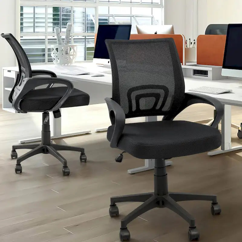 Mesh Desk Chair with Armrest