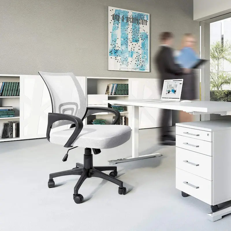 Mesh Desk Chair with Armrest