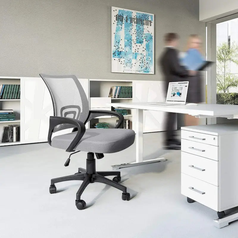 Mesh Desk Chair with Armrest