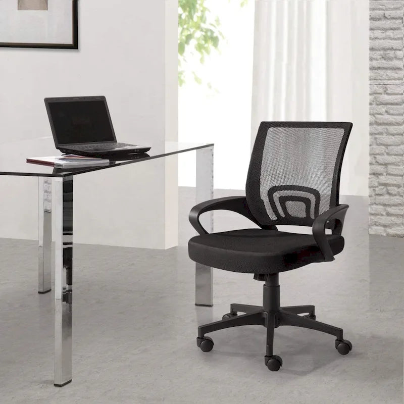 Mesh Desk Chair with Armrest