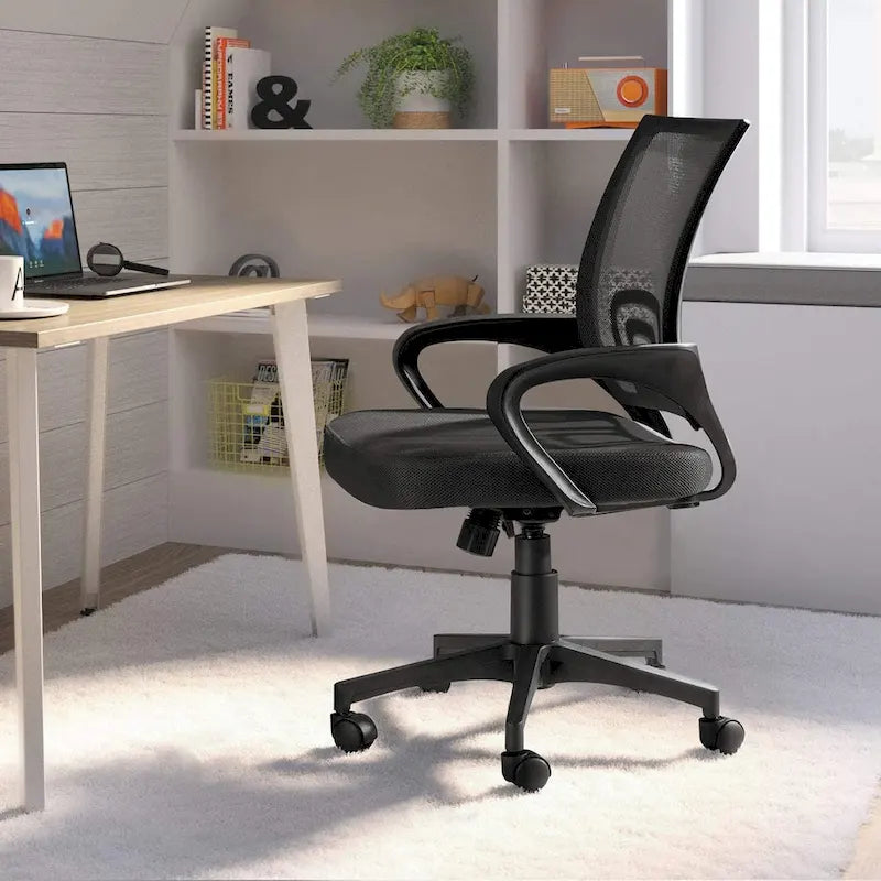 Mesh Desk Chair with Armrest