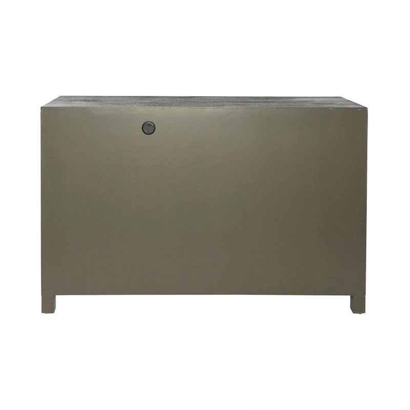 Aged Whiskey 3-Door Accent Cabinet