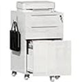 High Glossy File Cabinet - 17.72D x 15.75W x 25.59H