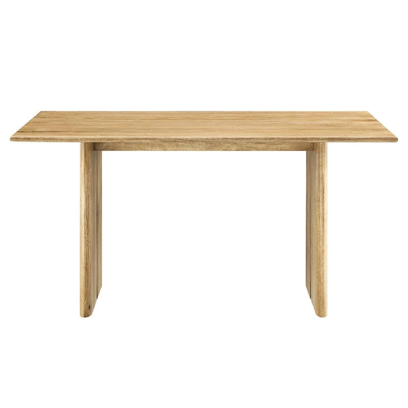 60-Inch Rectangular Mango Wood Dining Table