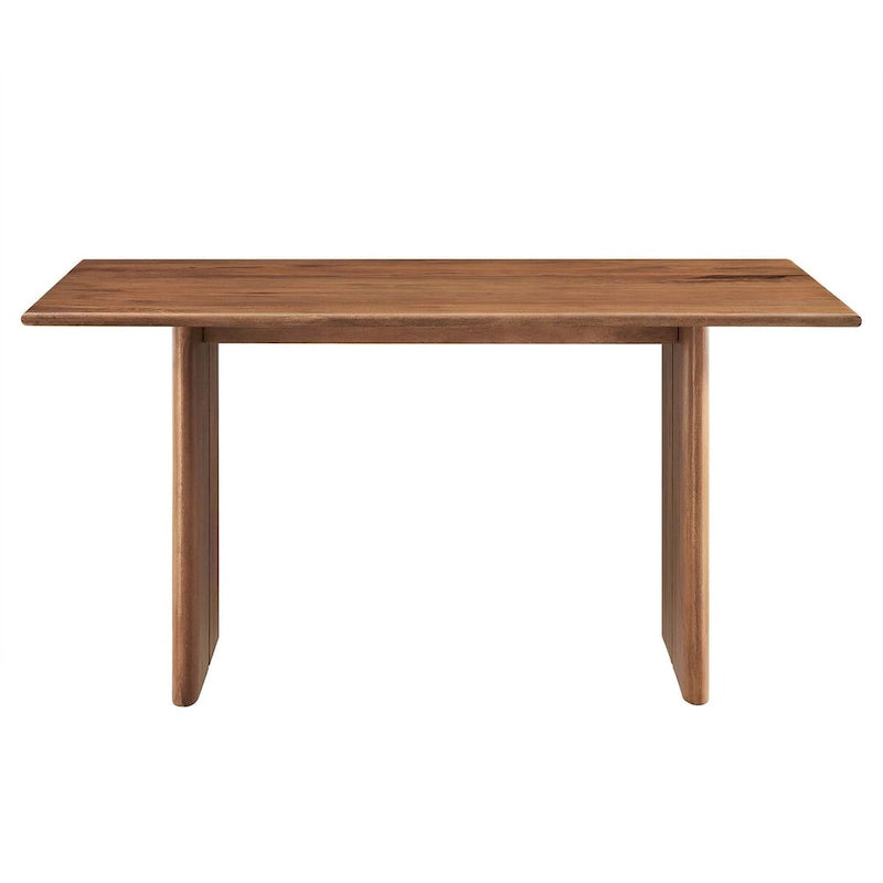 60-Inch Rectangular Mango Wood Dining Table