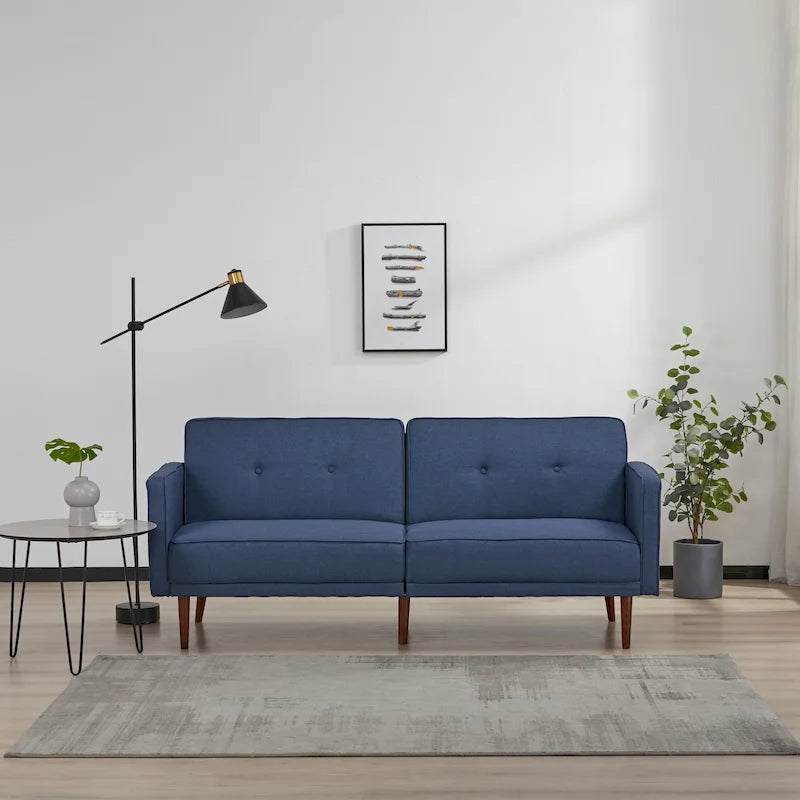 Convertible Sofa Bed with Removable Arms