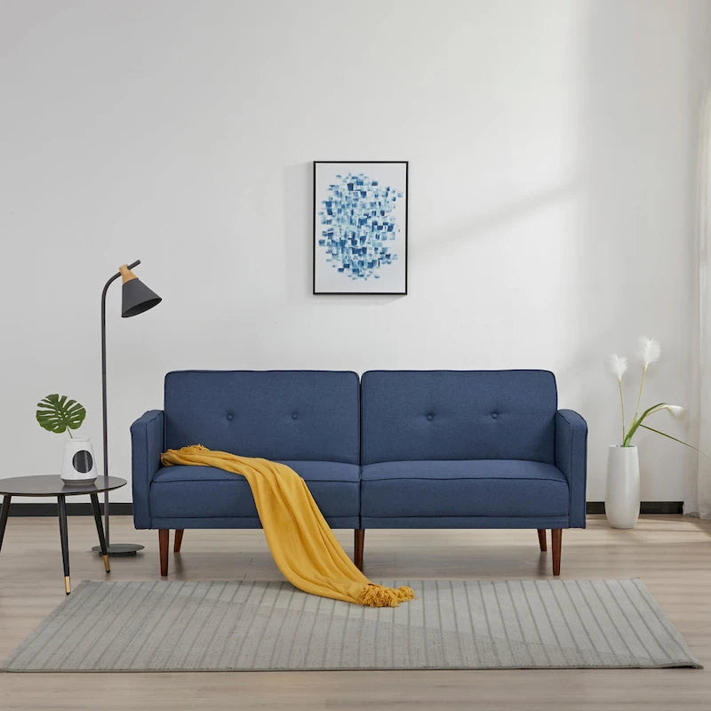 Convertible Sofa Bed with Removable Arms