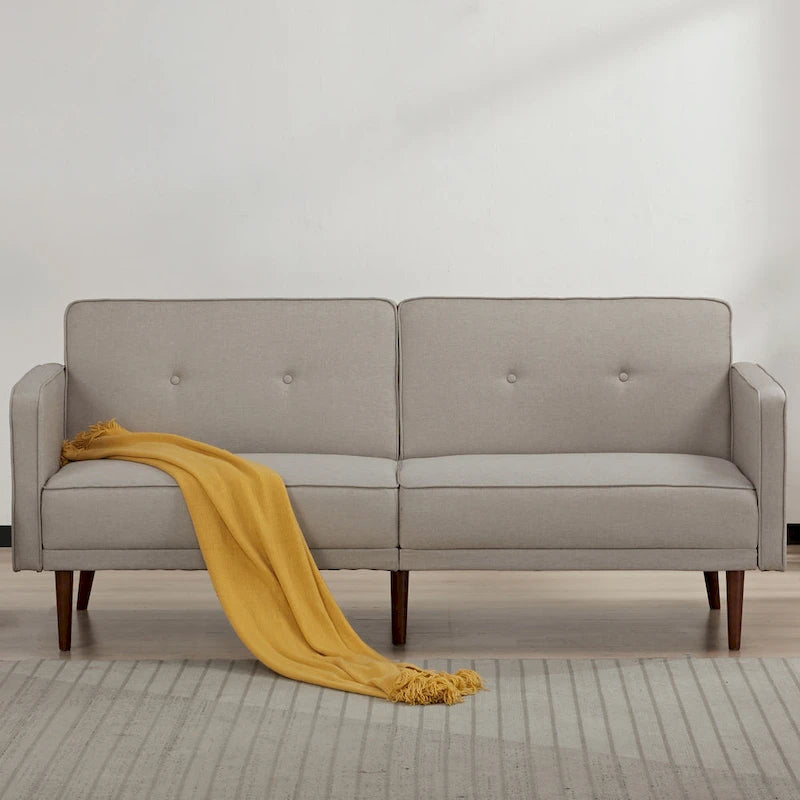 Convertible Sofa Bed with Removable Arms